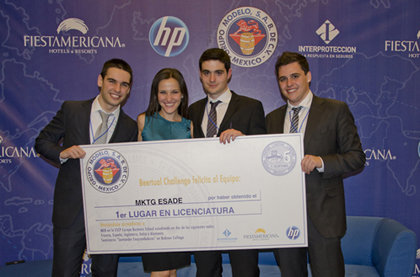 La Quinta Edición tuvo como ganadores absolutos en la categoría de Licenciatura al equipo español 'MKTG ESADE', de la ESADE Business School