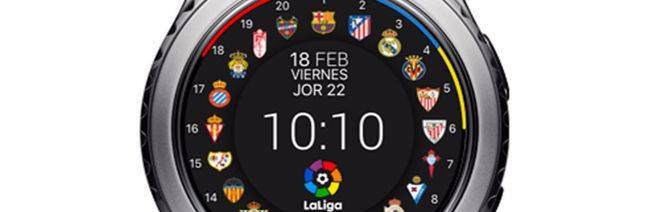 ¿Eres futbolero?, Samsung incorpora esferas de la Liga española en sus smartwatches