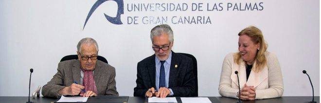 Convenio de colaboración entre la ULPGC y la Fundación de Arte y Pensamiento Martín Chirino