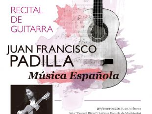 Juan Francisco Padilla, en los “Viernes musicales de la UJA”