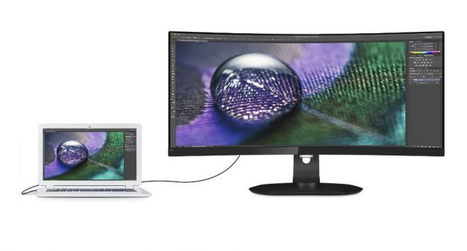 Nuevos monitores de Philips con docking USB-C