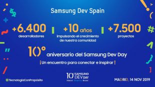 Abierto período de inscripciones para la décima edición de Samsung Dev Day