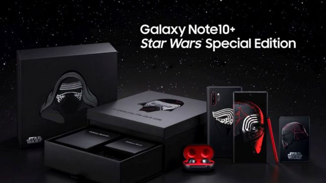 Samsung Galaxy Note10+ se alía con el cine con su espectacular edición especial de Star Wars
