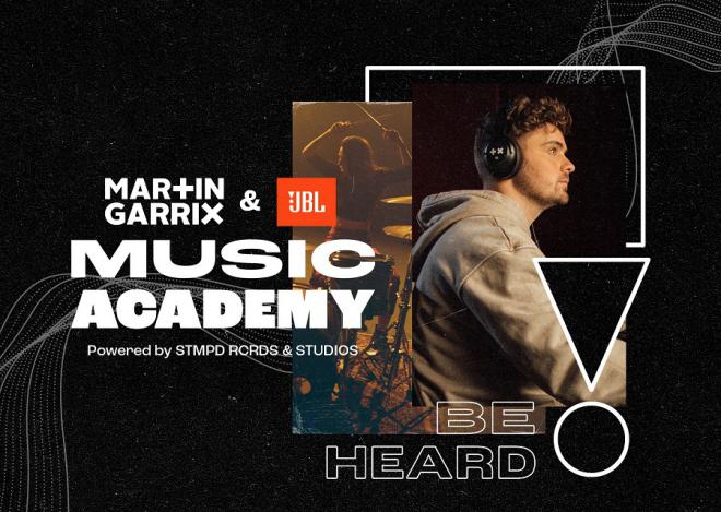 JBL junto a Martin Garrix crean 'Music Academy', plataforma para nuevos talentos musicales