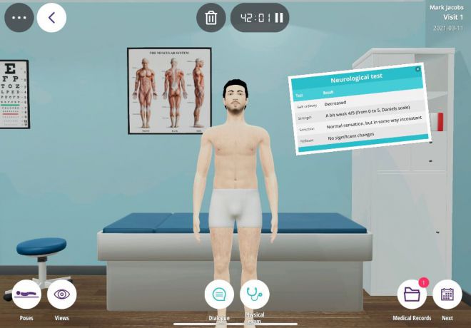 La Universidad Europea desarrolla el primer escenario de simulación con un paciente virtual
