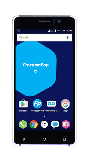 FreedomPop V7, todo un smartphone por sólo 59 €