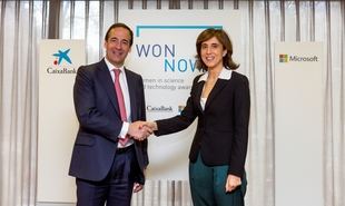CaixaBank y Microsoft lanzan los Premios WONNOW buscando la excelencia femenina en carreras universitarias técnicas