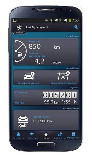 Nueva aplicación Link MyPeugeot, un nuevo avance de Peugeot