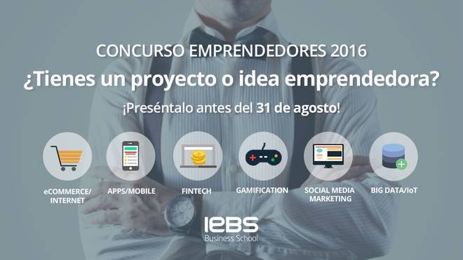 Comienza la 7ª edición del Concurso de Emprendedores de IEBS