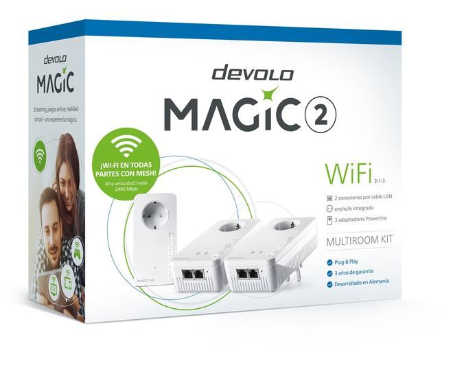 devolo Magic, la nueva solución integral WiFi Mesh alcanza 2.400 Mbps de velocidad