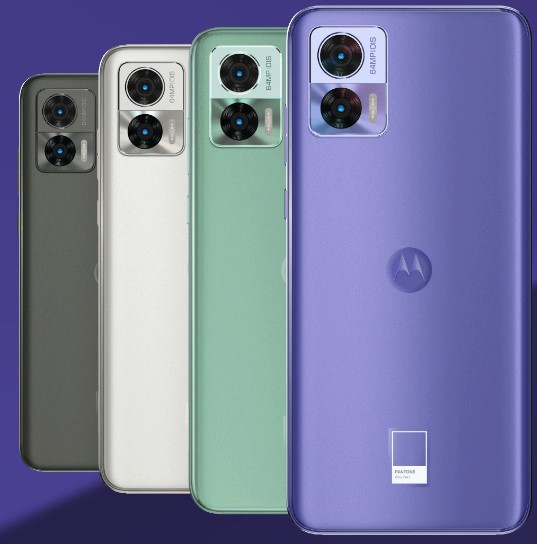 Motorola Edge 30 neo, con el color de moda: Very Peri.