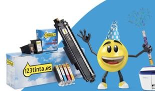 123tinta.es celebra su cuarto aniversario como líder en ecommerce de cartuchos y toners