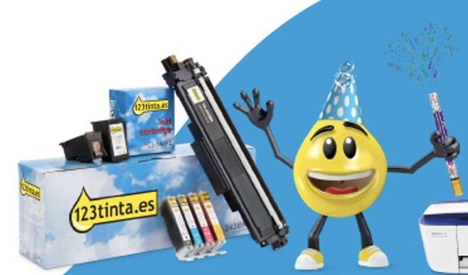 123tinta.es celebra su cuarto aniversario como líder en ecommerce de cartuchos y toners