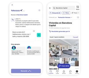 Fotocasa presenta un buscador de viviendas impulsado por inteligencia artificial