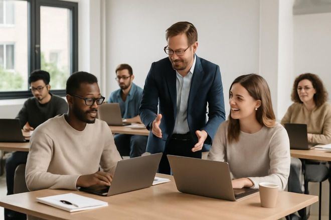 Sala de formación de trabajadores