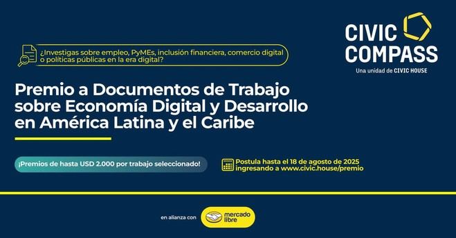 Convocan premio para trabajos sobre economía digital en América Latina