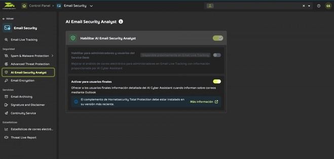 Hornetsecurity lanza AI Cyber Assistant para optimizar la ciberseguridad en Microsoft 365