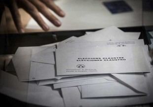 Elecciones para el Claustro de la Universitat de València el 20 de noviembre