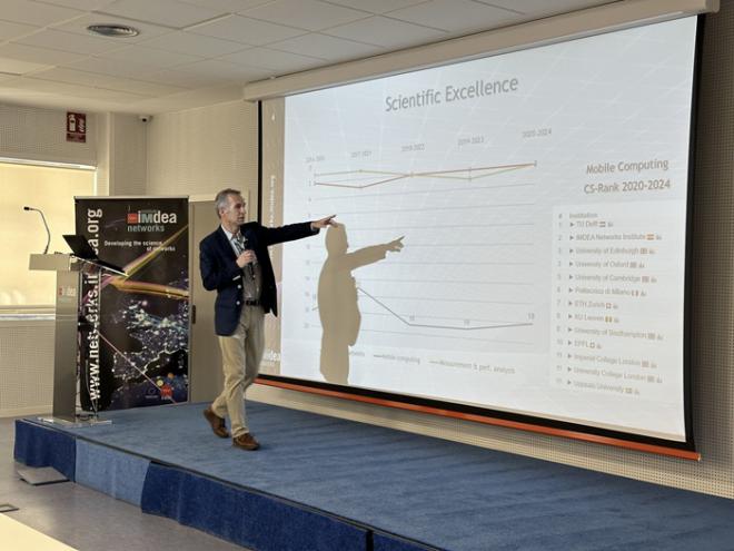 IMDEA Networks y CDTI impulsan la innovación en I+D+i con jornada informativa sobre Horizonte Europa 2025
