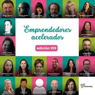 21 emprendedores destacan en la edición 109 de mentorDay con innovadores proyectos
