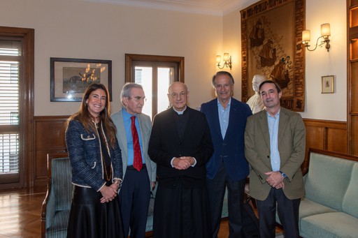 Villanueva asiste a congreso en Roma sobre universidades cristianas