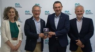 Visita del rector de la UPV/EHU a Mondragon Unibertsitatea