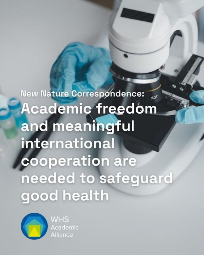 28 instituciones científicas destacan la importancia de la libertad académica para la salud global