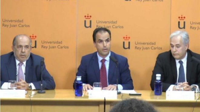 La URJC traslada a la fiscalía su investigación del 'Caso Máster' por indicios de delito