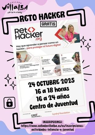 Reto Hacker gratuito para jóvenes en el Centro de Juventud de Collado Villalba