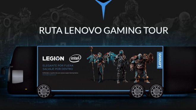 'Lenovo Gaming Tour', si eres un gamer, disfruta con Lenovo Legion