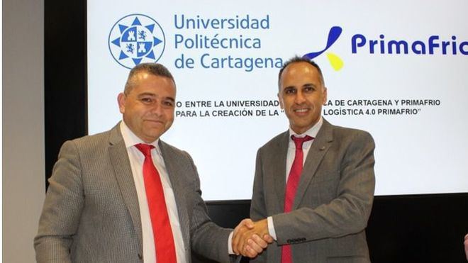 Nueva Cátedra Primafrio Logística 4.0 de la Universidad Politécnica de Cartagena