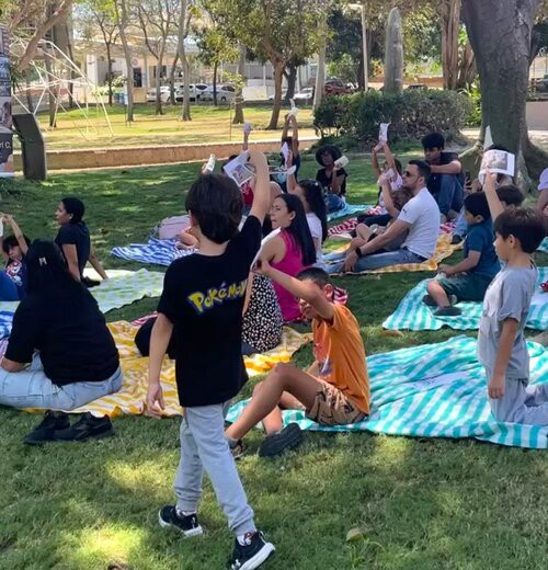 Uninorte transforma parques en espacios de lectura y diversión familiar