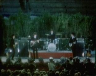 Recuperan una filmación inédita en color del concierto de los Beatles en Barcelona
