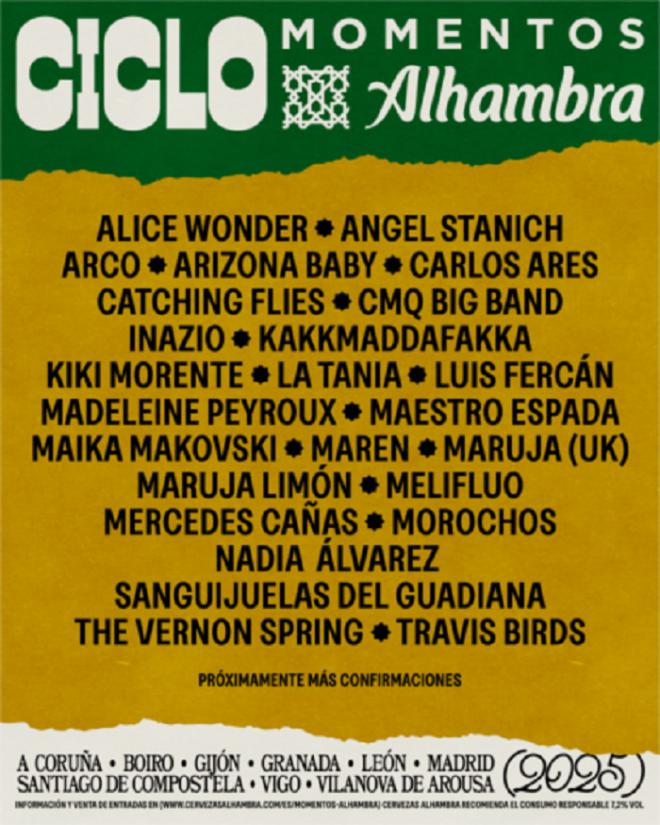 Momentos Alhambra: Un viaje musical que fusiona géneros y promueve talentos emergentes en salas emblemáticas