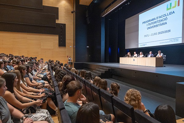 Más de 500 estudiantes participan en las Jornadas de Acogida de la Universitat Jaume I