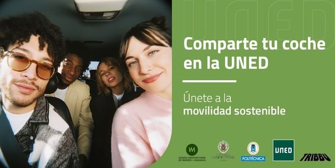 La UNED lanza TRIBBU, una app para compartir coche entre la comunidad universitaria