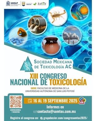 UASLP será sede del XII Congreso Nacional de Toxicología en septiembre