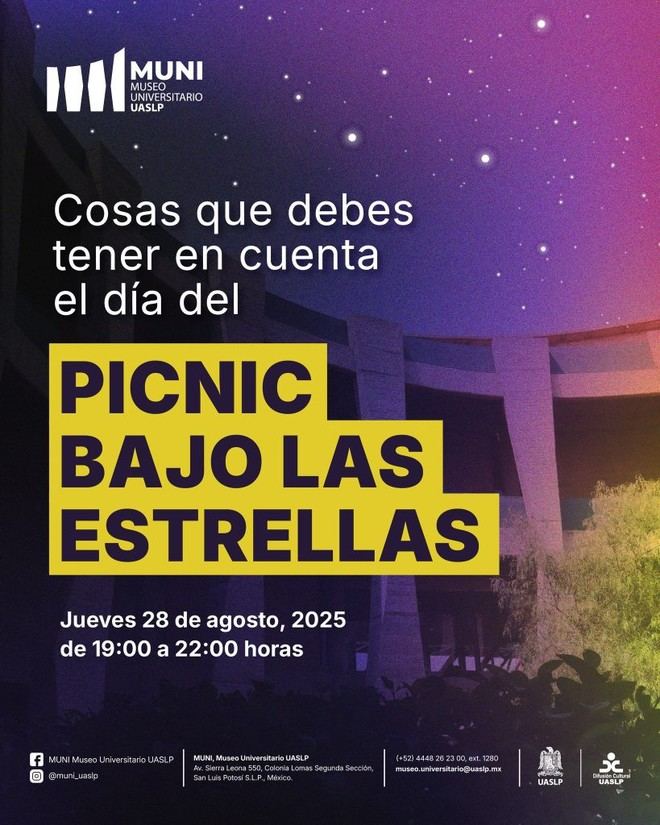 MUNI UASLP organiza picnic astronómico con música y observación estelar