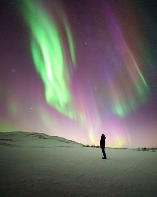 Agencia española logra un 98% de éxito en la caza de auroras boreales en Tromsø