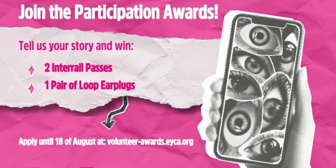 Regresan los Premios de Participación para jóvenes voluntarios en Europa