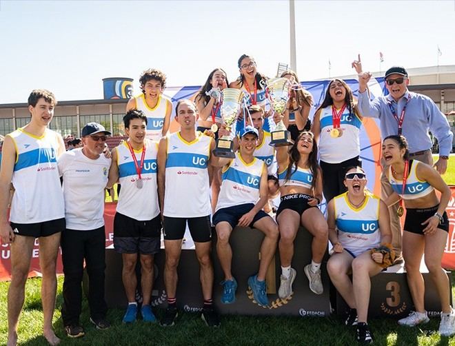 Universidad Católica brilla en competencia deportiva con 14 medallas