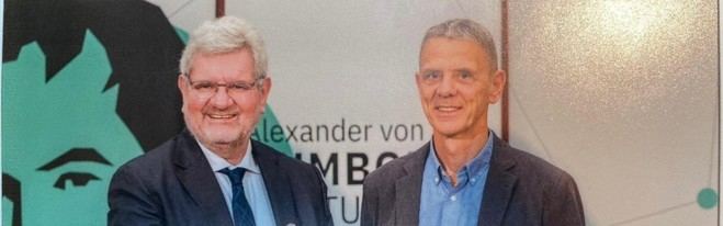 Klaus Schriewer, galardonado con el Premio de Investigación Carl Friedrich von Siemens por su colaboración internacional