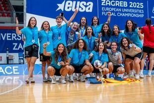 La Universidad de Barcelona se corona subcampeona en el Europeo de fútbol sala femenino