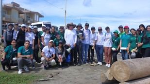 Universidad del Norte recolecta 4.5 toneladas de residuos en playa