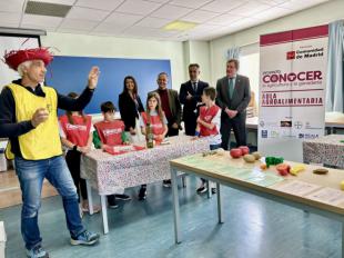 El proyecto del aula agroalimentaria conecta a los alumnos de Madrid con el campo y su importancia