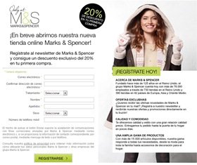 MARKS & SPENCER se lanza a la venta online en España