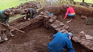 La Universidad de Santiago de Compostela investiga la fortaleza de San Cibrán en Galicia