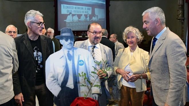 Inauguración de la Cátedra Carvalho Calero en la Universidad de Santiago de Compostela