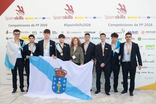 La FP gallega brilla con siete medallas en SpainSkills 2026