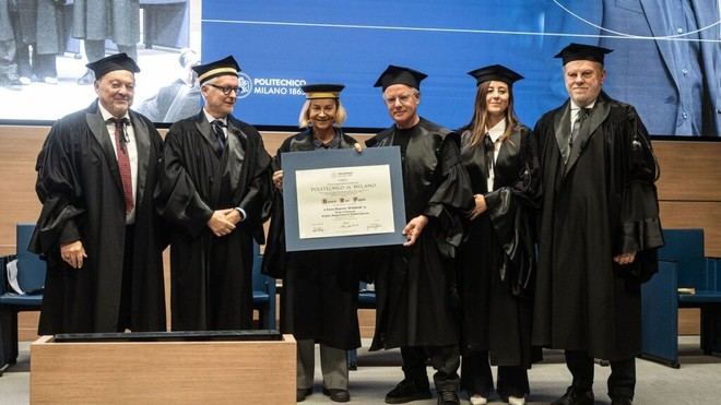 Horacio Pagani recibe Laurea honoris causa en Diseño e Ingeniería